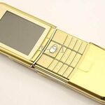фото Nokia 8900 сотовый телефон статусный золотой